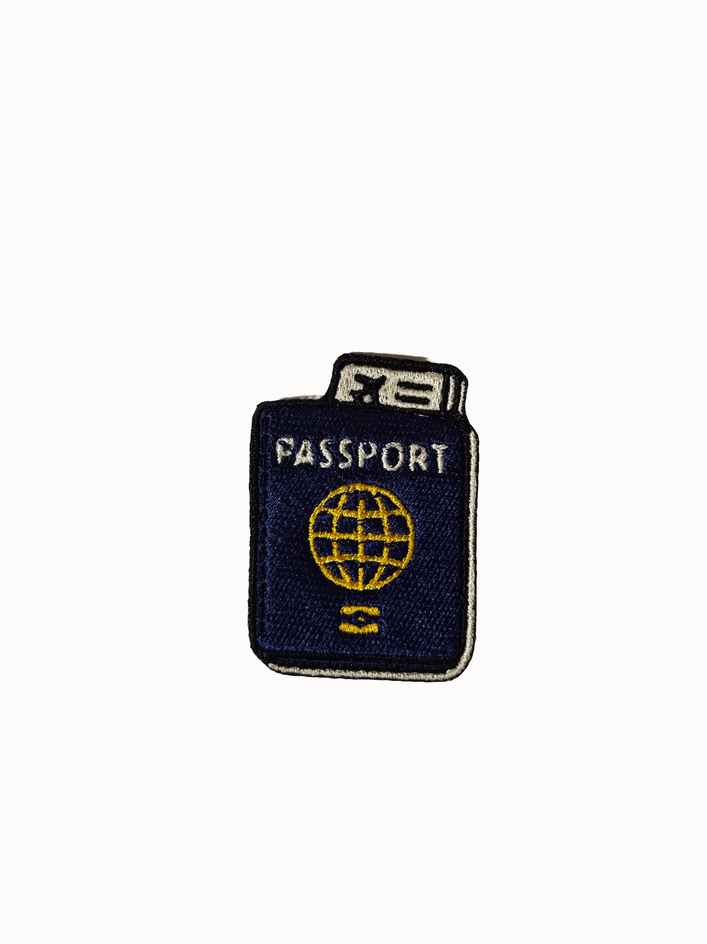 Travel Patch Set – Passport & Camera Embroidered Patches